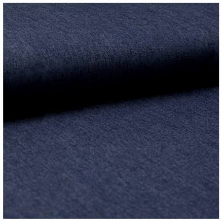 0,5m Stoff Jeans Denim Strech Baumwolle Jeansstoff Meterware Navy Blau