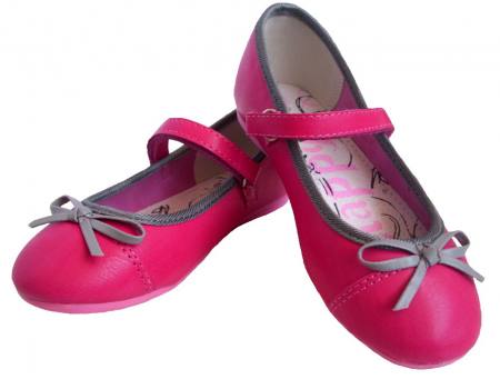 American Club Mädchen Schuhe Ballerinas Halbschuhe Sandalen Pink Grau