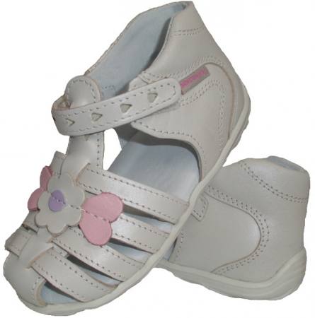 Mädchen Kinder Schuhe Sandalen Babyschuhe Kinderschuhe Sandaletten weiß Leder
