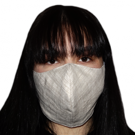 Kinder Damen Herren Mund- und Nasen Maske Gesichtsmaske Mundmaske Mundbedeckung Leinen Baumwolle waschbar wiederverwendbar