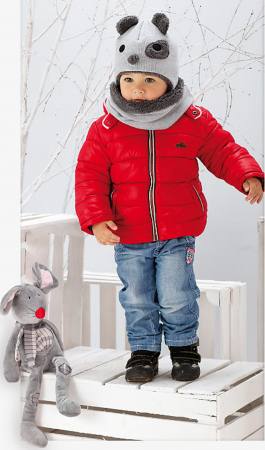 Kindermütze Baby Jungen Set Winterset Wintermütze Mütze Schlauchschal