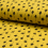 0,5m Stoff Pique Poloshirtstoff Baumwollstoff Jersey Waffelpique Kinderstoff Baumwolle gelb
