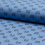 0,5m Stoff Pique Poloshirtstoff Baumwollstoff Jersey Waffelpique Kinderstoff Baumwolle Meterware blau