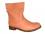 Damen Mädchen Schuhe Stiefel Boots Winterschuhe Stiefeletten Reißverschluss Blockabsatz Lachs Rosa