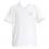 Mädchen Kinder Shirt T-Shirt Hemd kurzarm Baumwolle V-Ausschnitt Logo Weiß