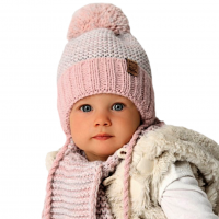 Baby Mädchen Winterset Wintermüt...